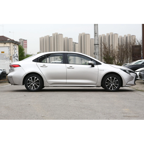 Hybrid Automobile Car Toyota LEVIN Second Hand Car Silver 4 Doors 5 Seats